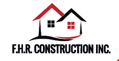 F.H.R. Construction Inc. logo
