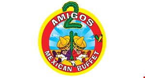 2 Amigos Mexican Buffet logo