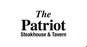 The Patriot Steak House & Tavern logo