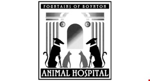 Fountains  of Boynton Animal Hospital logo