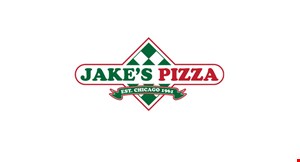 Product image for Jake's Pizza $125.99 + tax 5 Jumbo 20" Pizzas with 2 toppings, thin crust only. 
