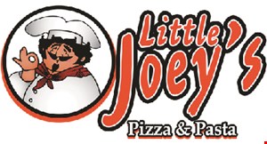 Product image for Little Joey's Pizza & Pasta 20% OFF ANY ONE PIZZA ONLY VALID MONDAYS & TUESDAYS.