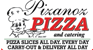 Pizanoz Pizza And Catering logo