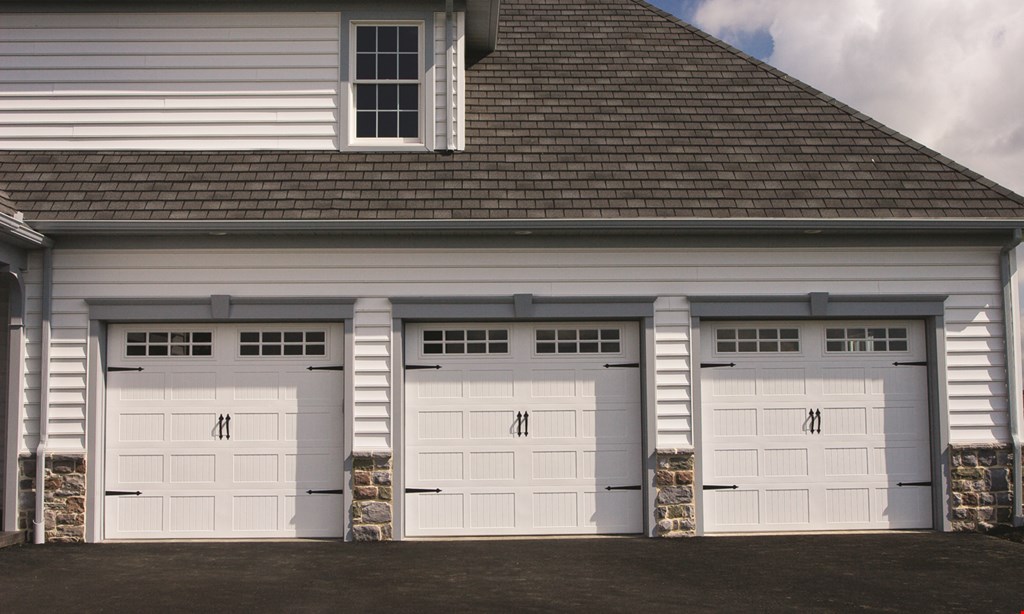 Product image for Academy Door Up to $200 off on select new garage doors. 