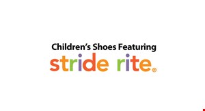 CHILDREN'S SHOES FEATURING STRIDE RITE logo