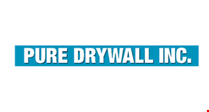 Pure Drywall Inc. logo