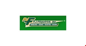 Product image for PJ Fitzpatrick Windows Take 20% Off Your New Roof