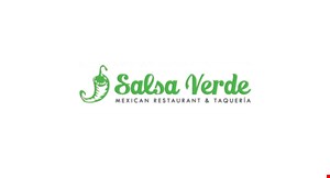 Product image for SALSA VERDE MEXICAN RESTAURANT & TAQUERIA 20% off your next catering