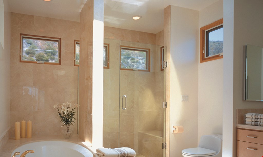 Product image for Legacy Shower Door $99 - 2 grab bars installed