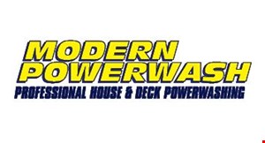 Product image for Modern Powerwash $35 OFF any complete house washing.