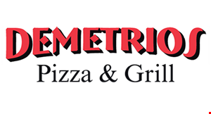Demetrios Pizza & Grill logo