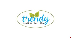 Trendy Hair & Nail Spa logo