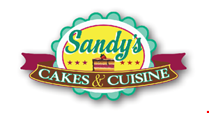 Sandy's Cakes & Cuisine logo