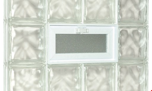 Product image for Block-Tite FREE AIR VENT with the purchase of 3 or more glass block windows. 