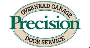 Product image for Precision Overhead Garage Door Service $50 OFF high-cycle spring replacement*. 