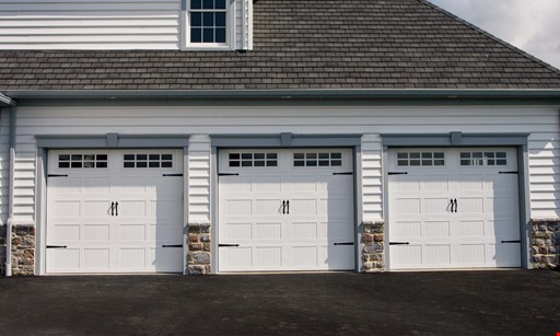 Product image for Precision Overhead Garage Door Service $200 off a new single car garage door* or $300 off a new double car garage door*. 