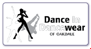 Dance in Dancewear of Oakdale logo