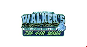 Walker's Pressure Washing logo
