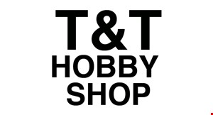 T&T Hobby Shop logo
