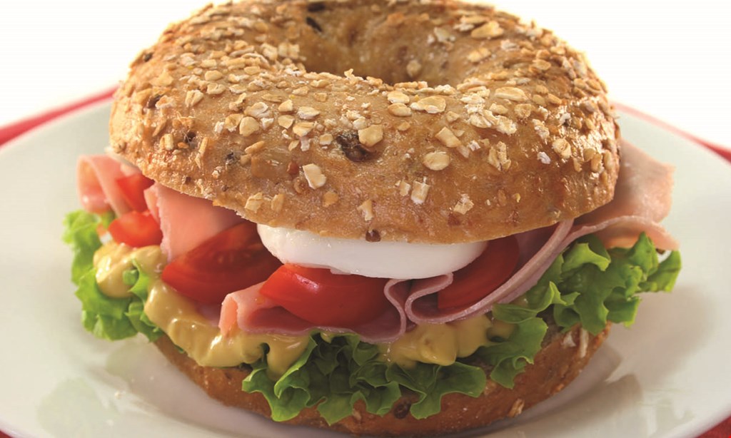 Product image for NEW YORK BAGELRY 5 free bagels buy 9 bagels and get 5 bagels of equal or lesser value free