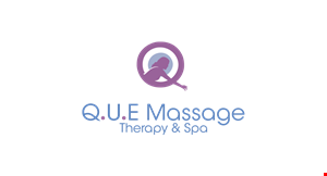 Q.U.E. Massage Therapy & Spa logo
