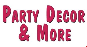 Party Decor & More logo
