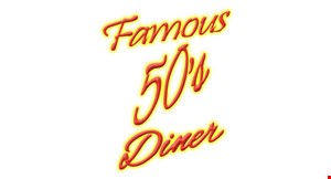 Famous 50'S Diner logo