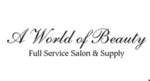 A World  of Beauty Salon &  Supply logo