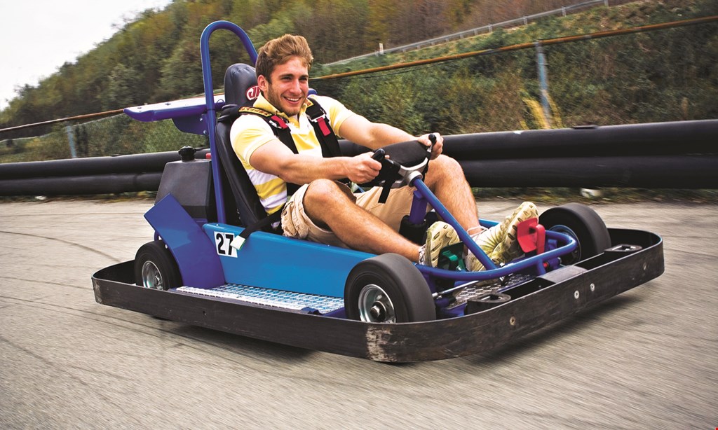 Product image for Statlers Fun Center Free go-kart rental rent one, get one free (5-Min. Ride).
