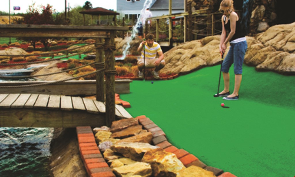 Product image for Statlers Fun Center Free mini golf pay for one round, get one FREE