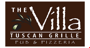 The Villa Tuscan Grille Pub & Pizzeria logo