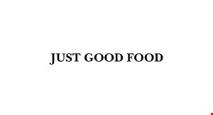 Just Good Food logo