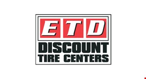 ETD DISCOUNT TIRE CENTERS logo