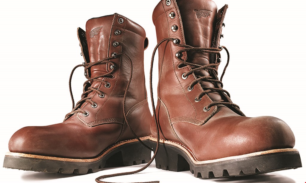 Product image for Red Wing Shoes $25 off any purchase of $150 or more. 