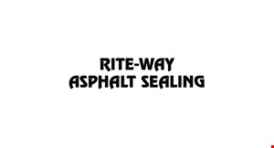 Rite-Way Asphalt Sealing logo