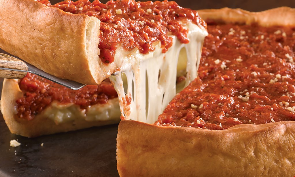 Product image for GIORDANO'S FREE cheese bread or entree house salad with purchase of any large pizza. 