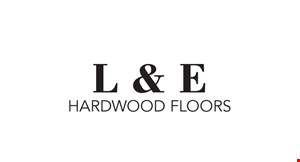 L & E Hardwood Floors logo