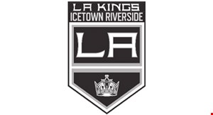 Product image for LA Kings Icetown Riverside FREE Skate Rental (value $3.00) during open skating.