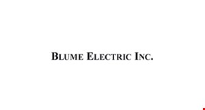 Blume Electric logo