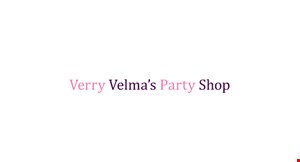 Verry Velma's Party  Shop logo