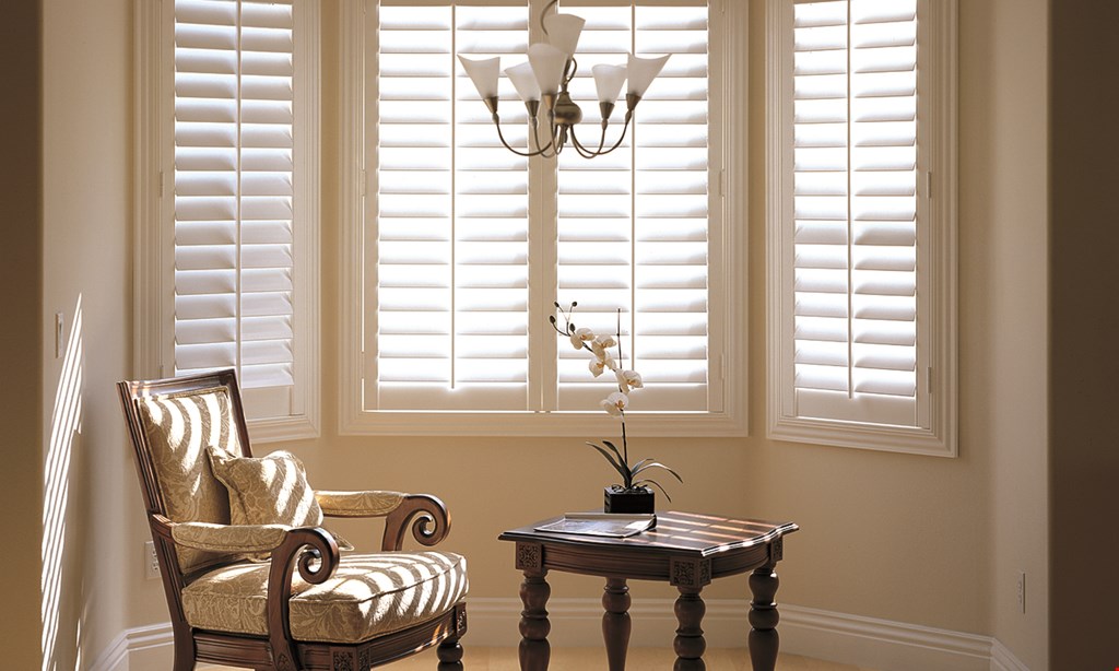 Product image for BLINDS & DESIGNS $200 off plantation shutters