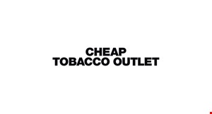 CHEAP TOBACCO OUTLET logo