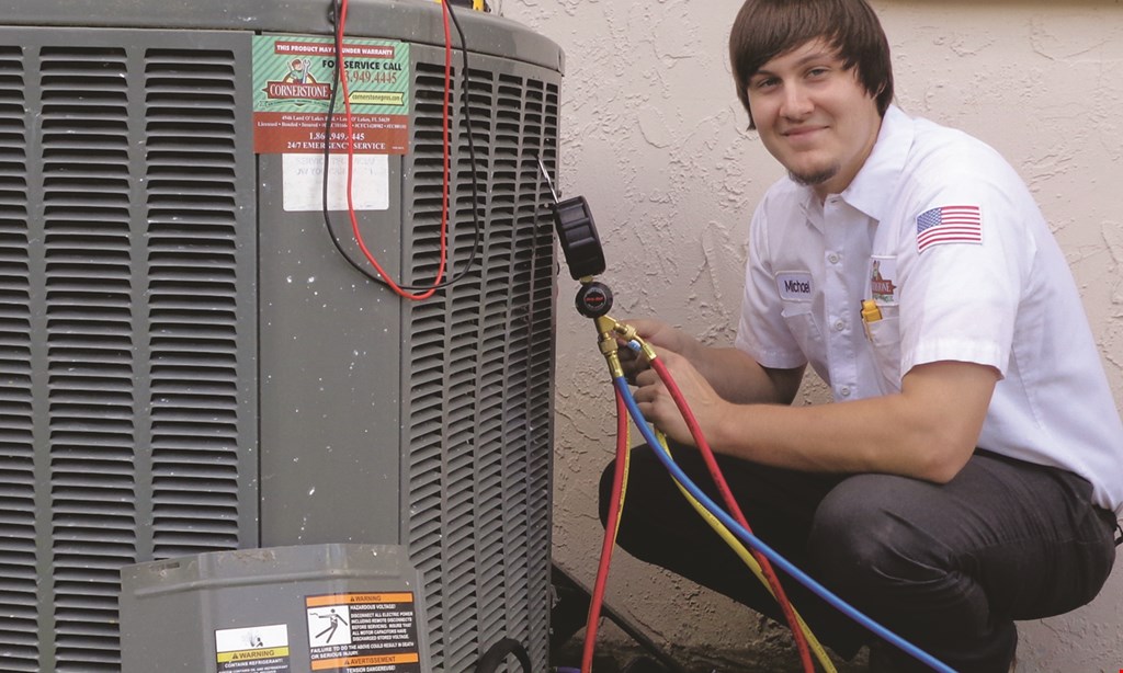 Product image for Cornerstone Air Conditioning, Plumbing & Electrical $25 OFF SERVICE REPAIR AIR, PLUMBING OR ELECTRICAL. 