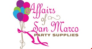 Affairs of San Marco    Party Supplies logo