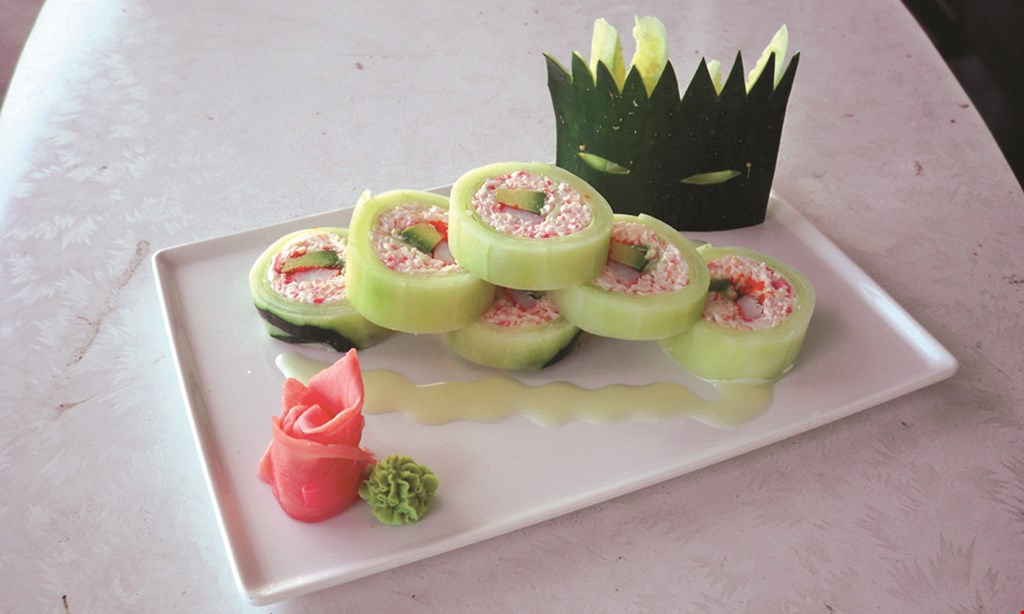 Product image for Tokyo Grill Free snow crab roll or Japanese spring roll with purchase of $20 or more