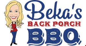 Beka's Back Porch BBQ logo