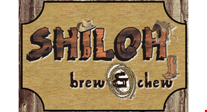 Shiloh Brew & Chew logo