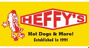 Heffy's Hot Dogs and More logo