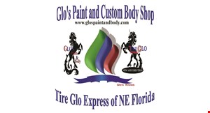 Glo's Paint and Body Shop logo
