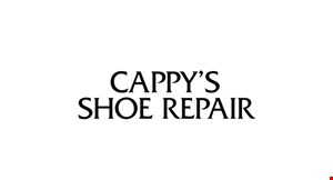 Cappys Shoe Repair logo
